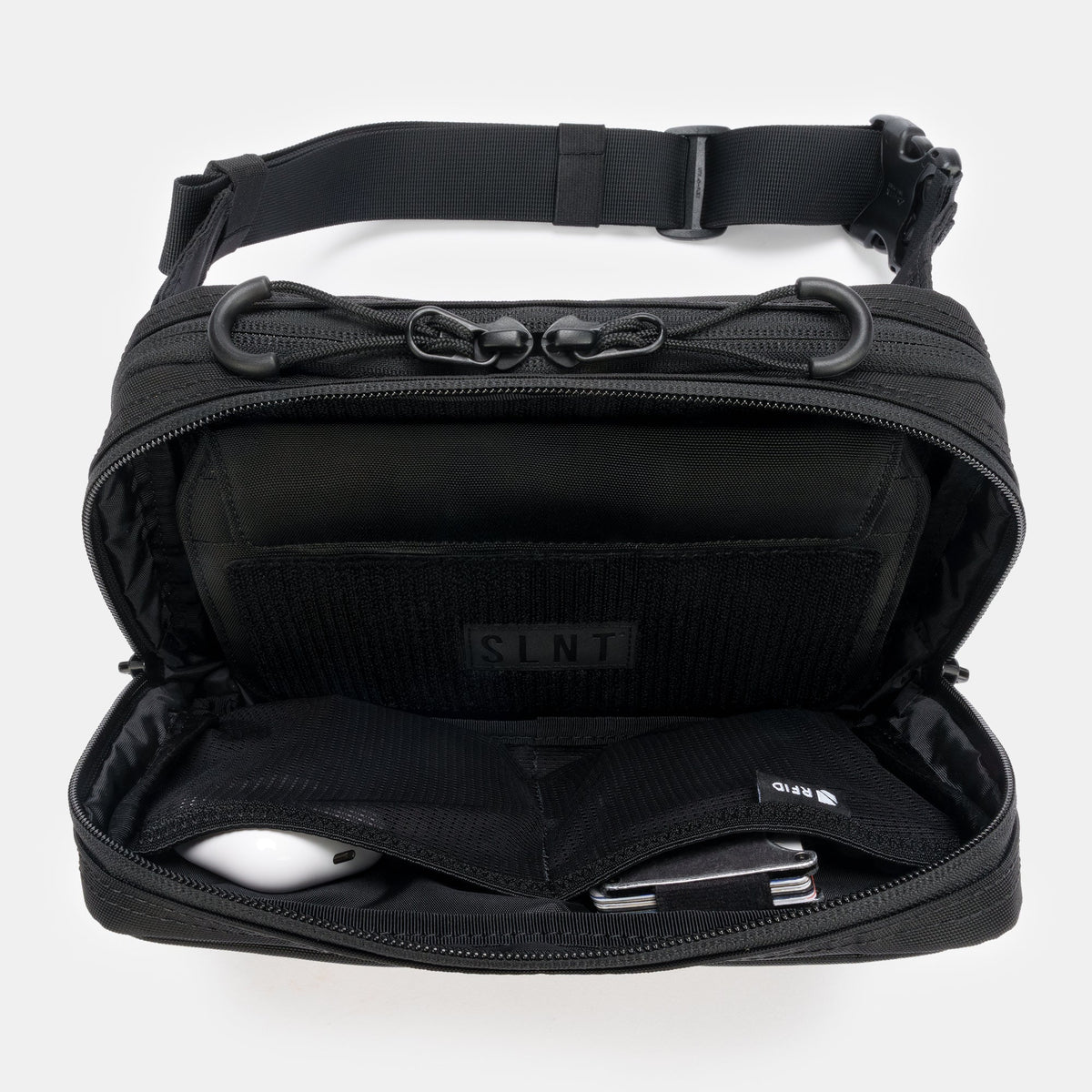 Concealed Carry Faraday Sling Open