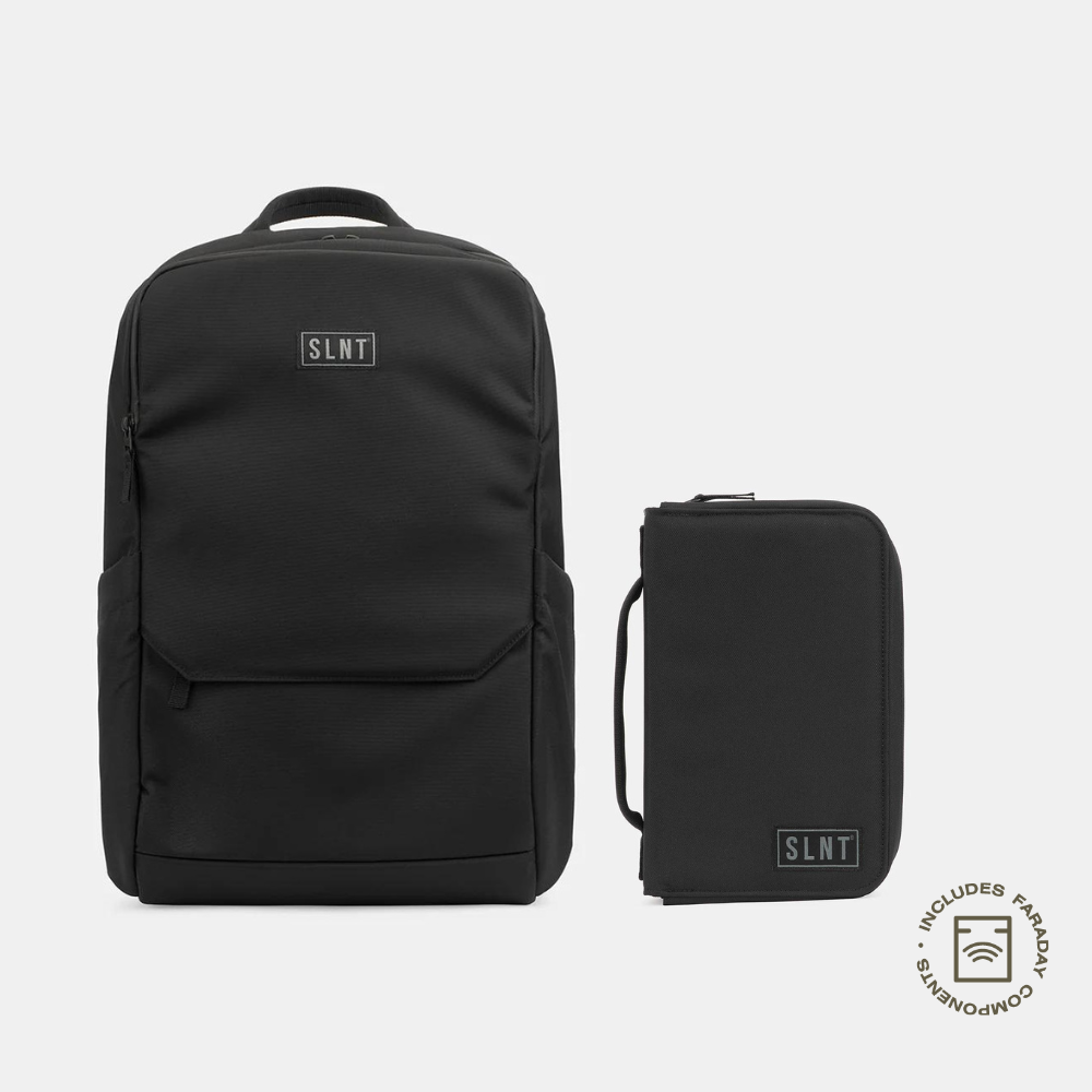 Essentials Faraday Backpack + Tech Organizer Bundle